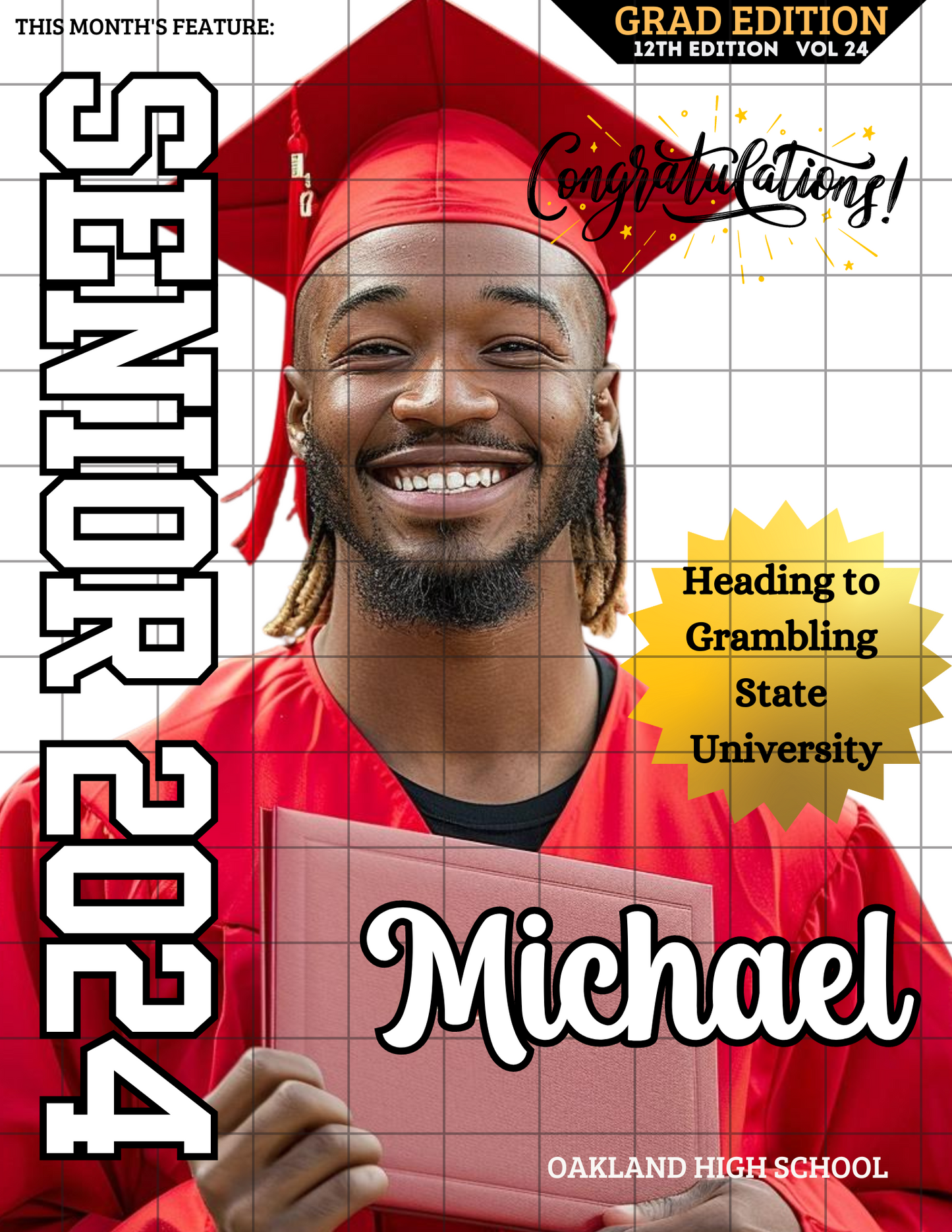 Graduate Magazine Cover